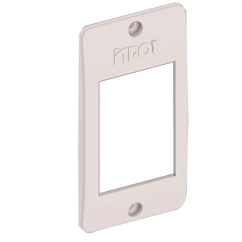 Tampa 3 teclas 3/4" branca