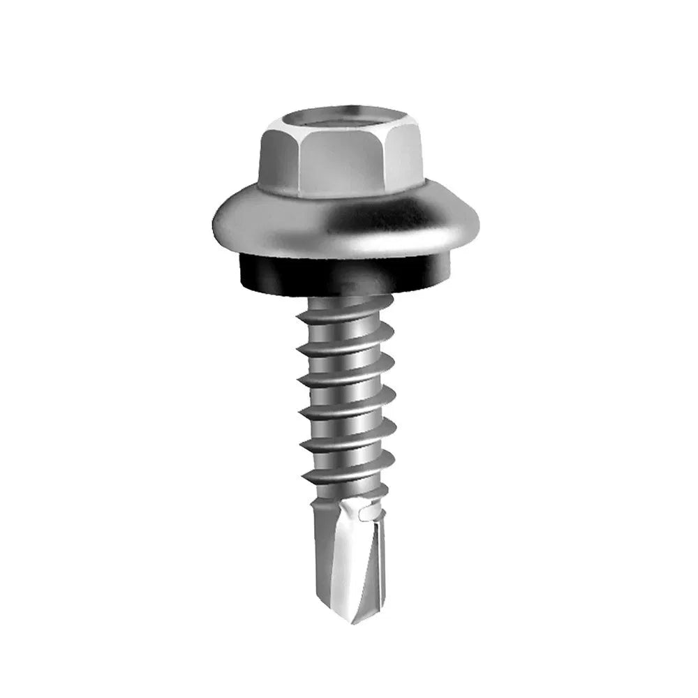 Parafuso  Auto  Perfurante  12-5.5 X 3/4 C/ Arruela de Vedação EPDM